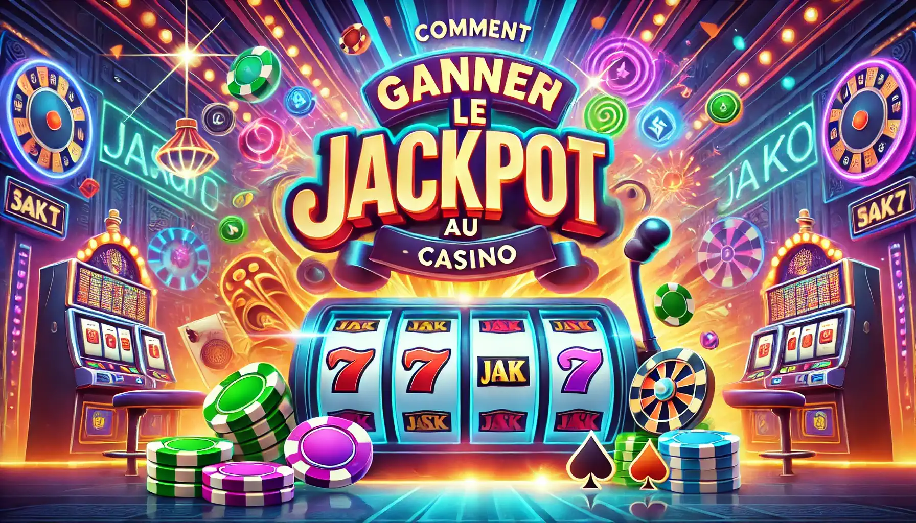 Jackpot au casino